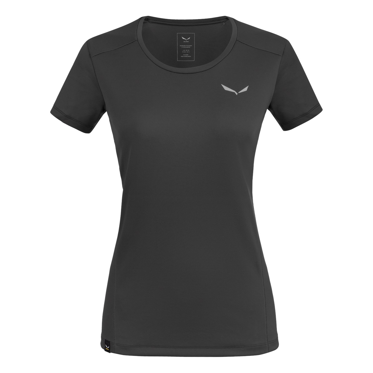 Camisetas Mujer Chile - Salewa Sporty B 4 Dry - Negras - THCP-56931